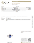 PT900 1.79 CT Sri Lanka Sapphire Ring