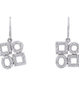 14K EFFY WG .85 CTW Diamond Earrings