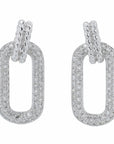 14K EFFY WG .45 CTW Diamond Earrings