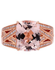 14K RG EFFY Morganite Ring