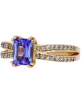 14K EFFY YG 1.14 CT Tanzanite Ring