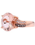 14K RG EFFY Morganite Ring