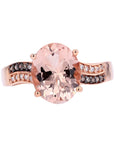 14K RG EFFY Morganite Ring