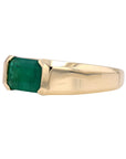 14K EFFY YG Emerald Tension Set Ring