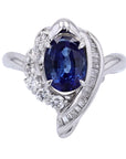 PT900 2.24 CT Madagascar Sapphire Ring