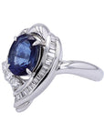 PT900 2.24 CT Madagascar Sapphire Ring