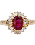 9K 1.09 CT No Heat Thailand Ruby Ring