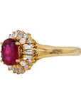 9K 1.09 CT No Heat Thailand Ruby Ring