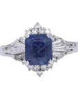 PT900 1.96 CT Madagascar Sapphire Ring