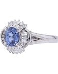 PT850 1.61 CT No Heat Sri Lanka Sapphire Ring