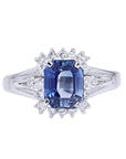 PT900 1.79 CT Sri Lanka Sapphire Ring