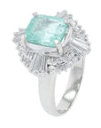 PT900 1.88 CT Colombian Emerald Ring