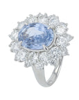 PT850 3.32 CT No Heat Sri Lanka Sapphire Ring