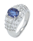 PT900 2.27 CT Sri Lanka Sapphire Ring