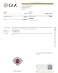 PT900 2 CT No Heat Thailand Ruby Ring