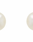 14K YG EFFY 6MM Pearl Studs