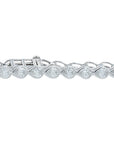 14K WG 5.50 CT Lab Grown Diamond Bracelet