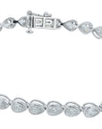 14K WG 5.50 CT Lab Grown Diamond Bracelet