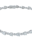 14K WG 3.50 CT Lab Grown Diamond Bracelet