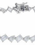 14K WG 6.50 CT Lab Grown Diamond Bracelet