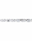 14K WG 9 CTW Diamond Bracelet