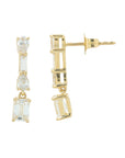 14K 1.25 CTW Lab Grown Diamond Earrings