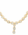 14K 10 CT Lab Grown Diamond NecklaceLab Grown DiamondMore Colors Available