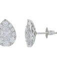 10K WG 1.63 CT Lab Grown Diamond Studs